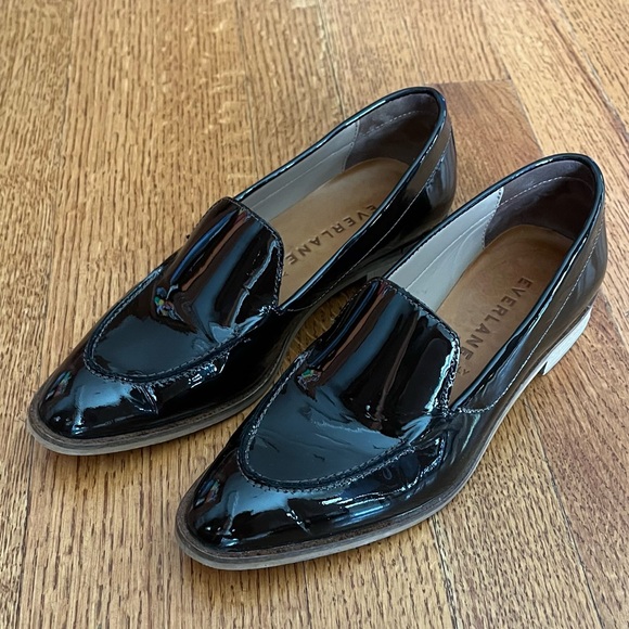 Everlane patent leather loafer, bitter chocolate - Picture 3 of 12